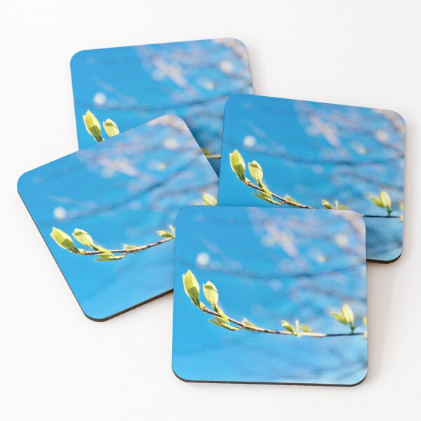 Item preview, New Beginnings - Fresh Spring Green Shoot designed and sold by Mary Prema Art.