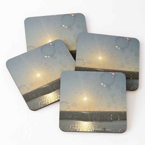 Item preview, Dreamy Sunset Bubbles designed and sold by Jondibar12.