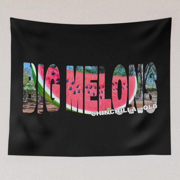 Item preview, BIG MELONS CHINCHILLA Queensland - Watermelon Slice Australia designed and sold by Adam Gormley.