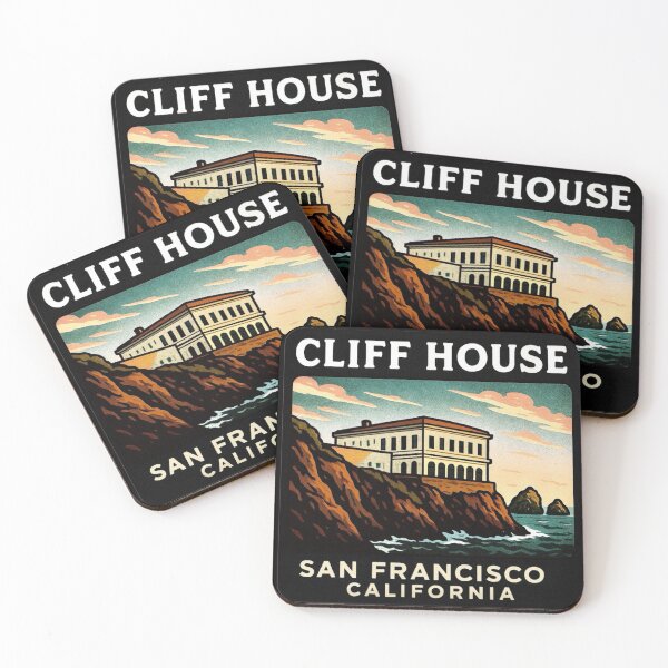 Item preview, Cliff House, San Francisco, California designed and sold by Myra365Art.