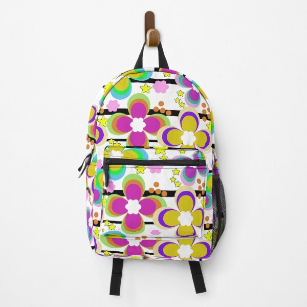 Item preview, Bright abstract floral pattern designed and sold by fuzzyfox.