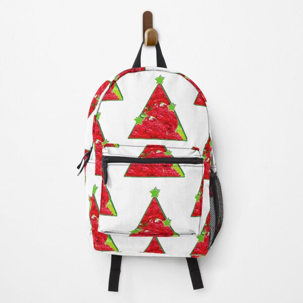 Item preview, Christmas Tree with Red and Green Botanical design designed and sold by Mary Prema Art.