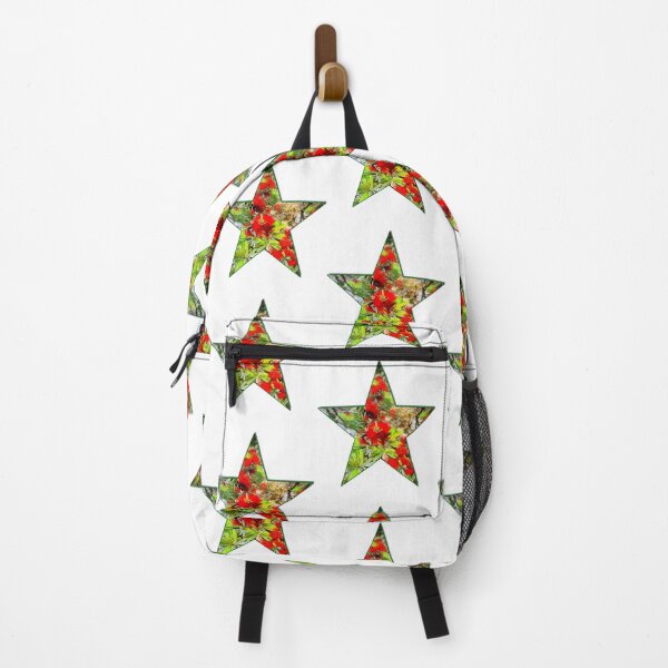 Item preview, Christmas Star with Bottlebrush Blooms designed and sold by Mary Prema Art.