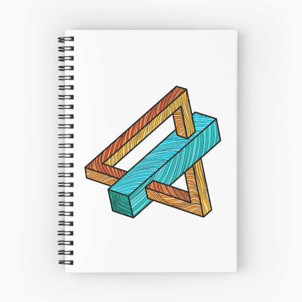 Item preview, Impossible penrose triangle optical illusion  designed and sold by DaveDanchuk.
