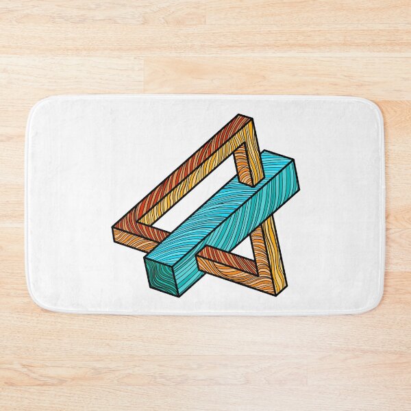 Item preview, Impossible penrose triangle optical illusion  designed and sold by DaveDanchuk.