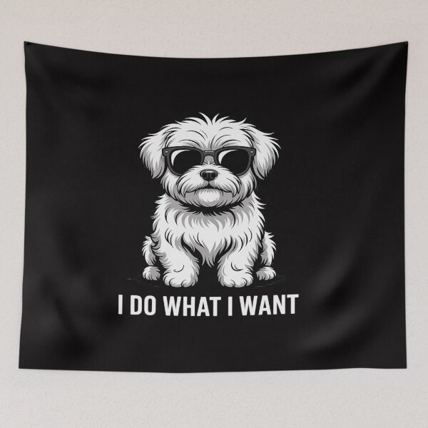 Item preview, Maltese Dog Owner I Do What I Want Pet Maltese designed and sold by CareTopping.