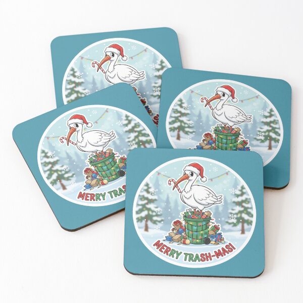 Item preview, Funny Ibis Merry Trash-mas Design  designed and sold by PrintBreeze.