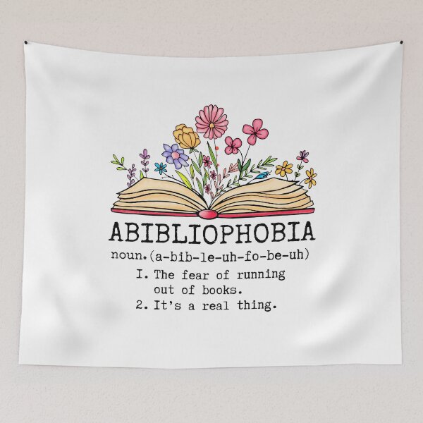 Artikelvorschau, Definition von Abibliophobie entworfen und verkauft von GroovyFusion.