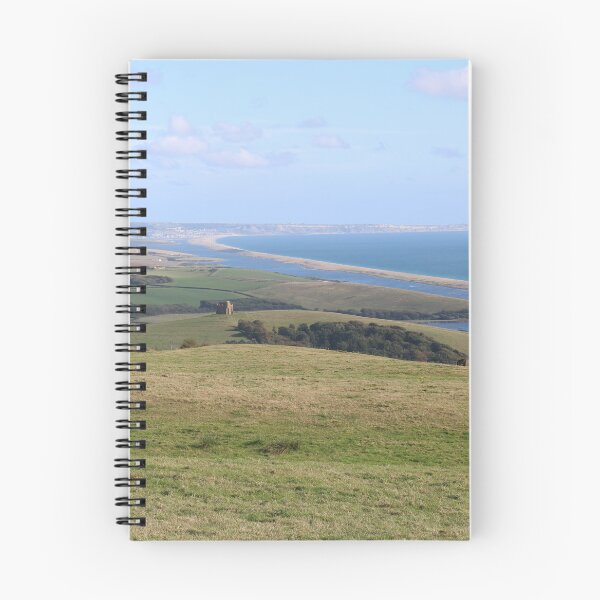 Item preview, A Hazy Summer Day Overlooking Chesil Beach designed and sold by Michaela Perryman.