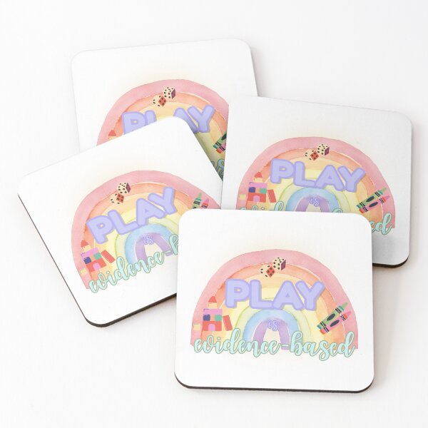 Item preview, Play is Evidence-Based - Neurodiversity Affirming Design designed and sold by RegulatedJoy.