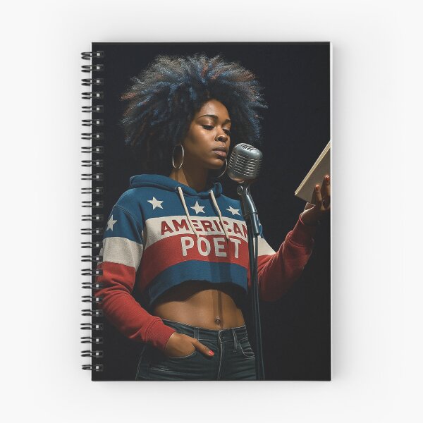 Item preview, American Poet Hoodie designed and sold by Antuan Simmons.