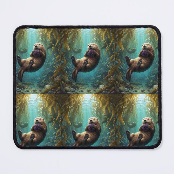 Item preview, Sea Otter in the Kelp designed and sold by Karen Persephone .
