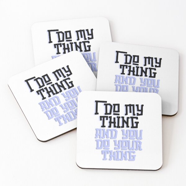 Item preview, I do my thing and You do your thing. designed and sold by babyrage.