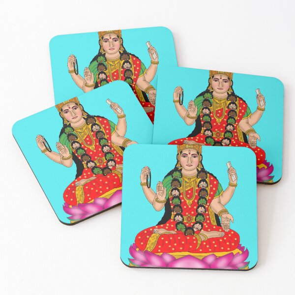 Item preview, Goddess Bhairavi – Fierce Shakti Devi of Power and Transformation Art designed and sold by Harshit_Digital_Arts.