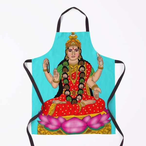 Item preview, Goddess Bhairavi – Fierce Shakti Devi of Power and Transformation Art designed and sold by Harshit_Digital_Arts.