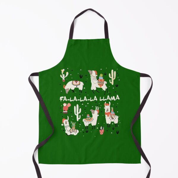 Item preview, Fa La La La Llama – Funny and cute Christmas Llama Holiday Mexican Xmas Design designed and sold by messy-nessie.