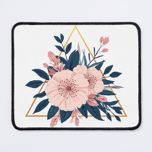 Item preview, Elegant Floral Triangle Design designed and sold by ArtElegancy.