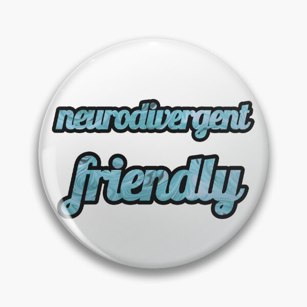 Item preview, Neurodivergent Friendly - Marbled Blue designed and sold by SCArtAndGames.