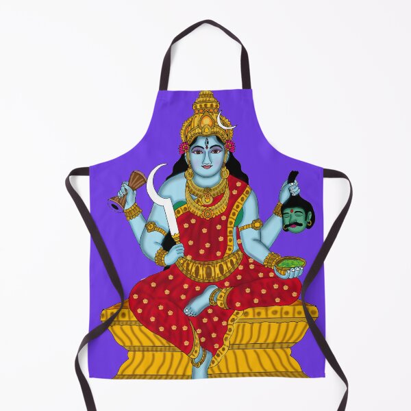 Item preview, Goddess Bhimadevi – Powerful Hindu Devi of Strength and Protection Art designed and sold by Harshit_Digital_Arts.