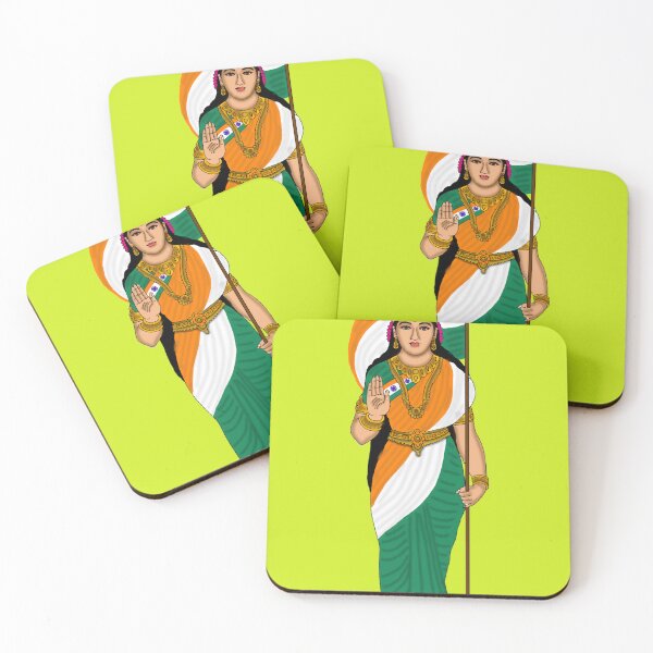 Item preview, Goddess Bharatmata – Divine Mother India Artwork of Pride and Power designed and sold by Harshit_Digital_Arts.