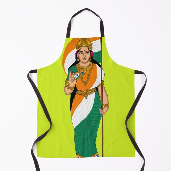 Item preview, Goddess Bharatmata – Divine Mother India Artwork of Pride and Power designed and sold by Harshit_Digital_Arts.