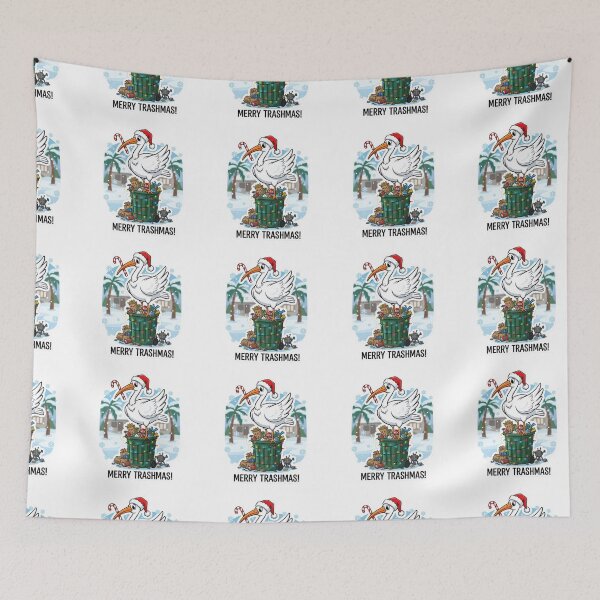 Item preview, Merry Trashmas Funny Ibis Design designed and sold by PrintBreeze.
