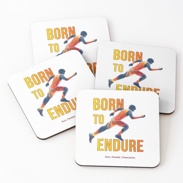 Item preview, Born to Endure – Men’s Running Motivation Gift & Apparel designed and sold by endurothreads.