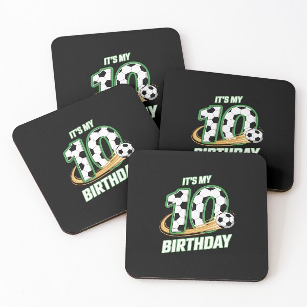 Item preview, Copy of It's my 10th Birthday Party Soccer 10 Years Old  designed and sold by MathisBellanger.