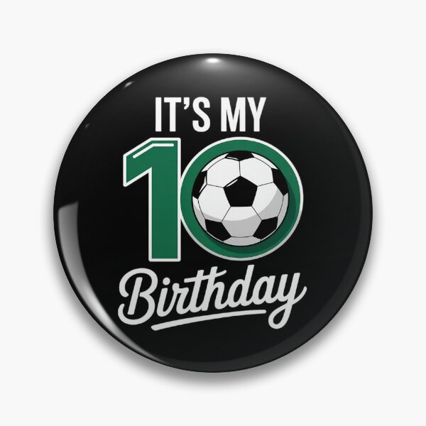 Item preview, Its My 10th Birthday Soccer 10 Years Old Birthday For Boys 3  designed and sold by MathisBellanger.