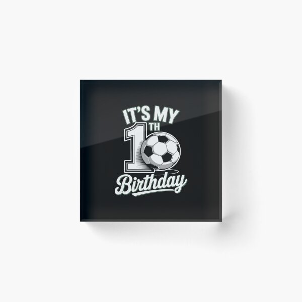 Item preview, Its My 10th Birthday Soccer 10 Years Old Birthday For Boys  designed and sold by MathisBellanger.