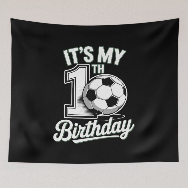 Item preview, Its My 10th Birthday Soccer 10 Years Old Birthday For Boys  designed and sold by MathisBellanger.
