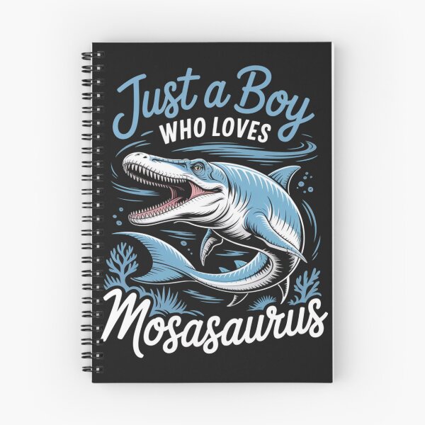 Item preview,  Just a Boy Who Loves Mosasaurus Dinosaur T-Shirt | Cute Marine Reptile Gift for Dino Lovers  designed and sold by Clairenity Studio.