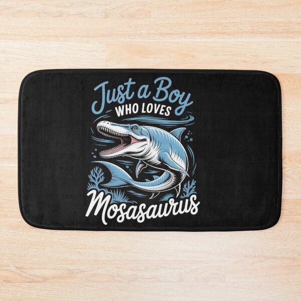 Item preview,  Just a Boy Who Loves Mosasaurus Dinosaur T-Shirt | Cute Marine Reptile Gift for Dino Lovers  designed and sold by Clairenity Studio.
