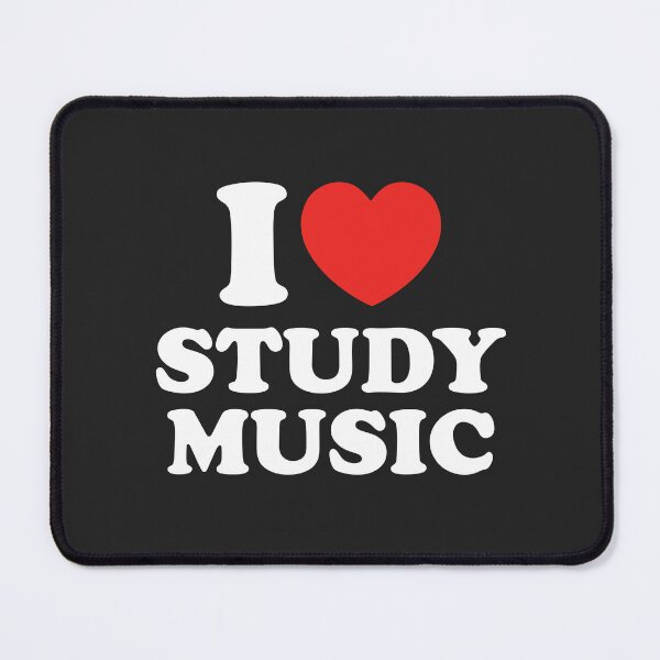 Item preview, I Love Study Music designed and sold by shitpostee.
