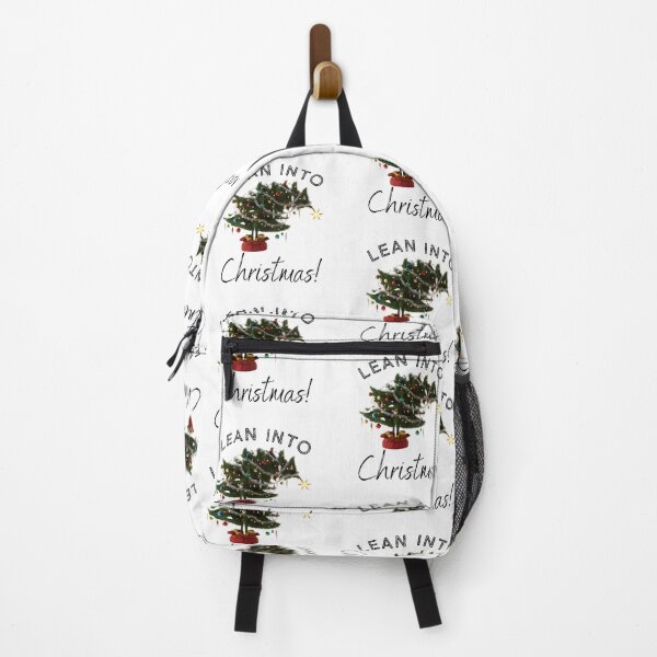 Item preview, Lean Into Christmas - Funny Leaning Christmas Tree Holiday Design designed and sold by HumTumMe.