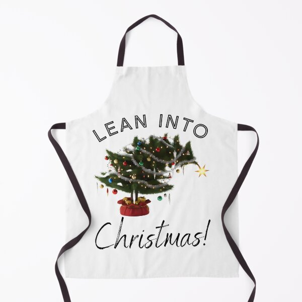 Item preview, Lean Into Christmas - Funny Leaning Christmas Tree Holiday Design designed and sold by HumTumMe.