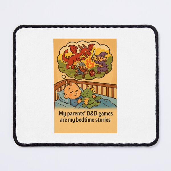 Item preview, Baby dreaming about D&D designed and sold by Flakewin.
