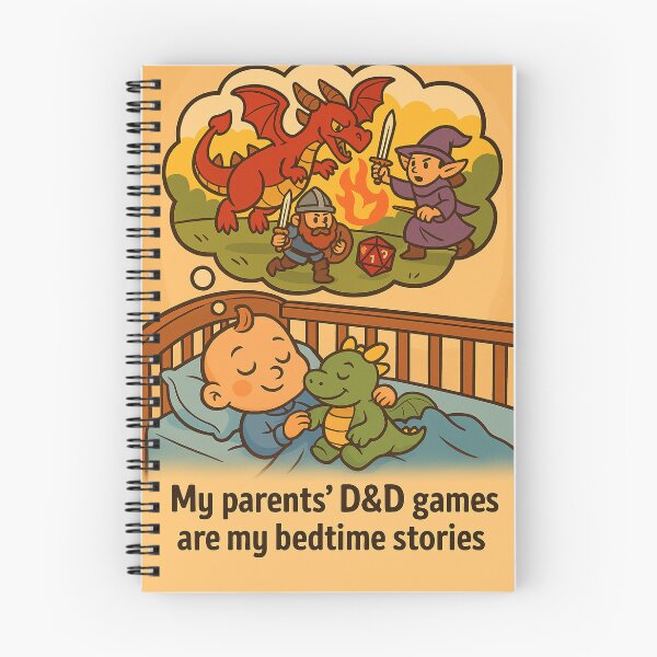 Item preview, Baby dreaming about D&D designed and sold by Flakewin.