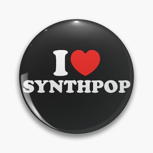 Artikelvorschau, Ich liebe Synthpop entworfen und verkauft von shitpostee.