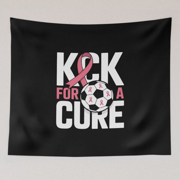 Item preview, Kick For a Cure Soccer Breast Cancer Awareness Pink Ribbon  designed and sold by MathisBellanger.