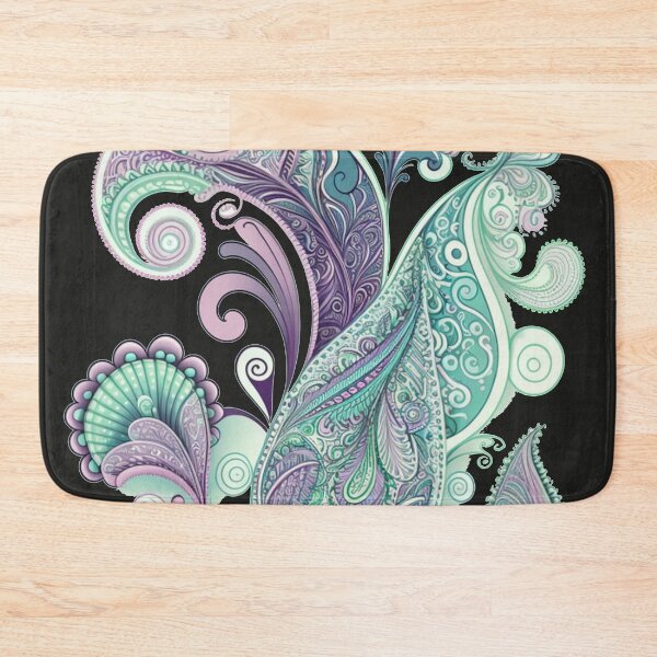 Item preview, Intricate Pastel Paisley Design designed and sold by PaintbrushPlace.