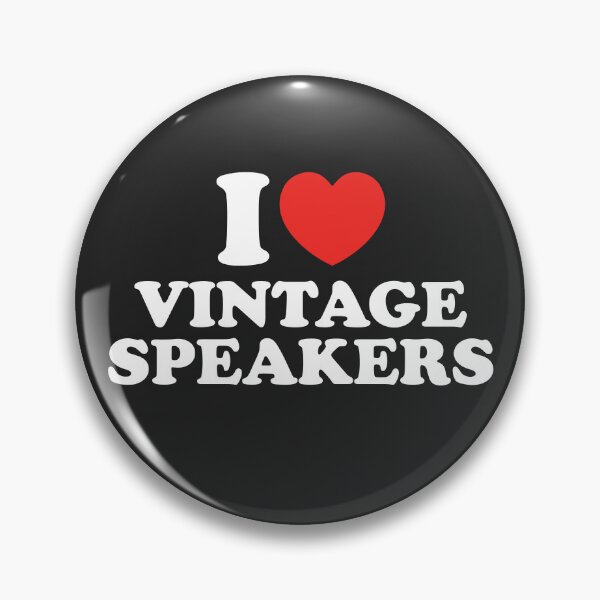Item preview, I Love Vintage Speakers designed and sold by shitpostee.
