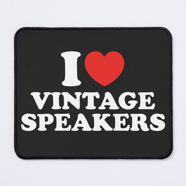 Item preview, I Love Vintage Speakers designed and sold by shitpostee.