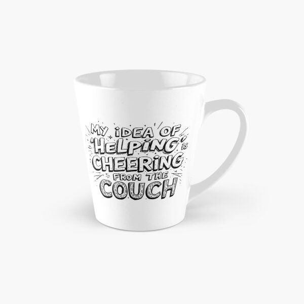 Item preview, My Idea Of Helping Is Cheering From The Couch designed and sold by SholoStudio.