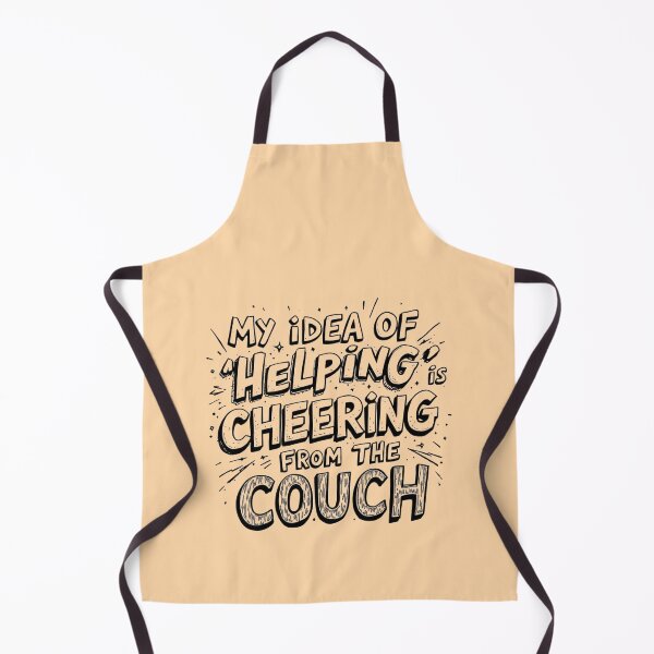 Item preview, My Idea Of Helping Is Cheering From The Couch designed and sold by SholoStudio.