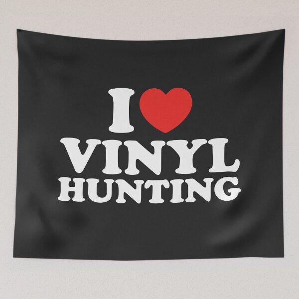 Item preview, I Love Vinyl Hunting designed and sold by shitpostee.