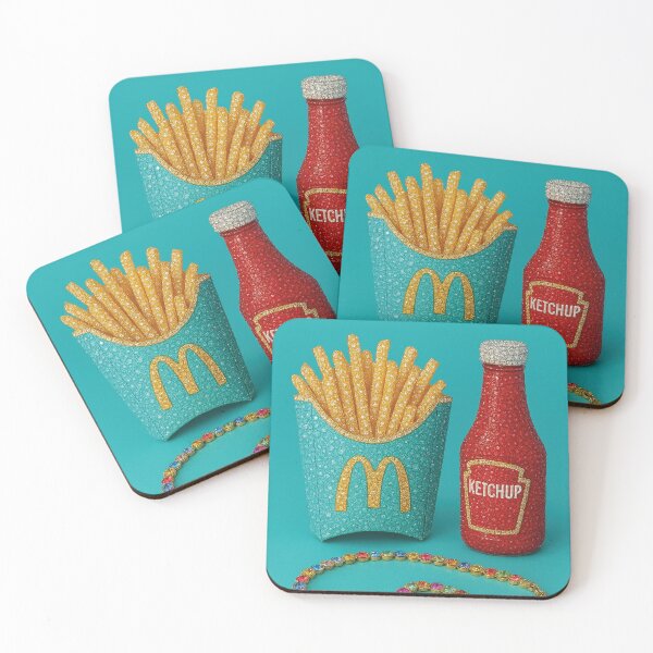 Item preview, French fries with ketchup deluxe designed and sold by Mauswohn.