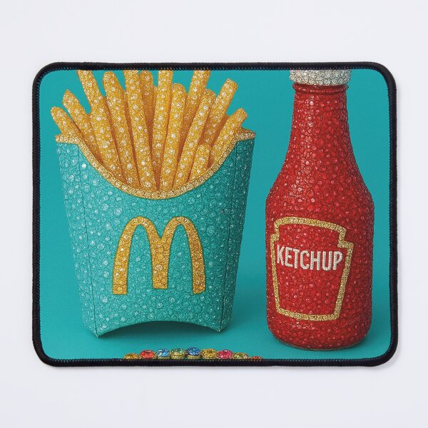 Item preview, French fries with ketchup deluxe designed and sold by Mauswohn.