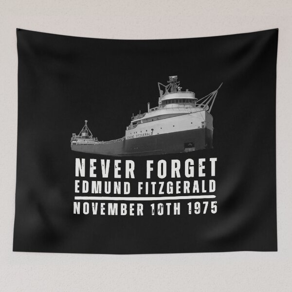 Item preview, Never Forget Edmund Fitzgerald November 10th 1975 designed and sold by jimfarrepo.