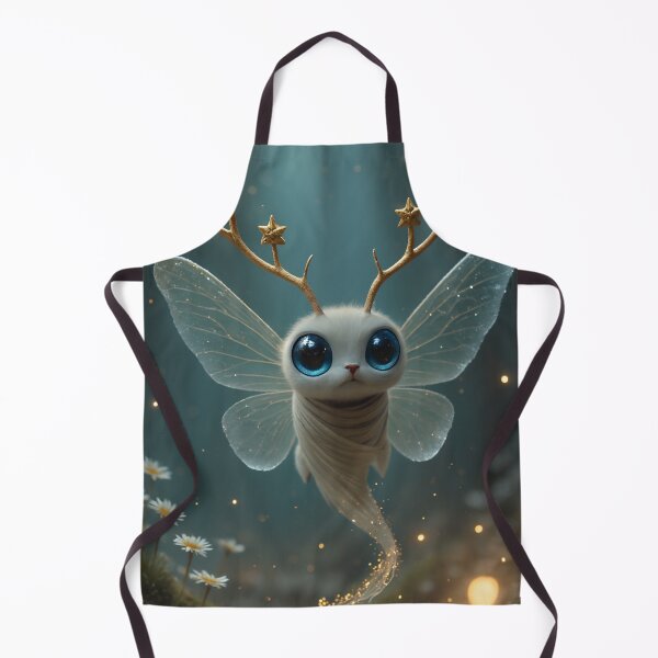 Item preview, Starborn Guardian - Fairy Creature with Golden Antlers designed and sold by Artfully Entertained.